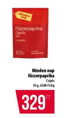 Minden nap fűszerpaprika