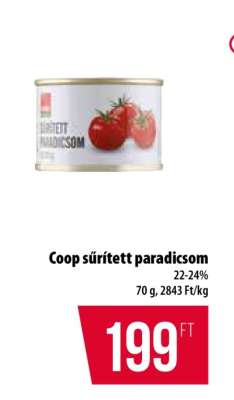 Coop sűrített paradicsom