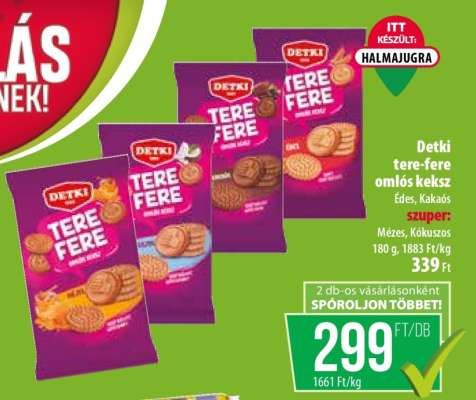 DETKI Tere Fere omlós keksz*