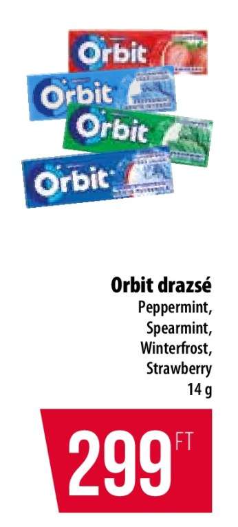 Orbit drazsé