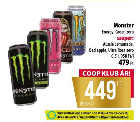 Monster Energy, Green zero