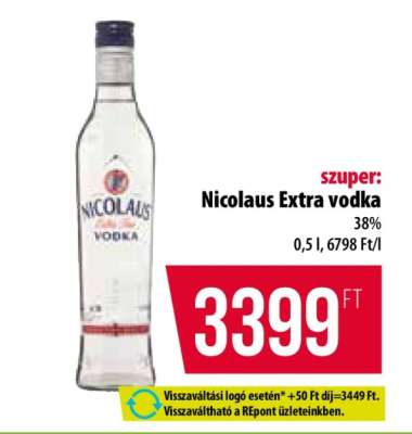 Nicolaus Extra Vodka