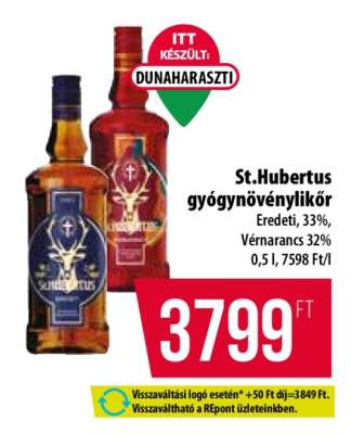 St. Hubertus gyógynövénylikőr