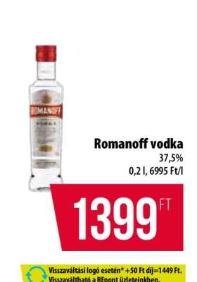 ROMANOFF Vodka*