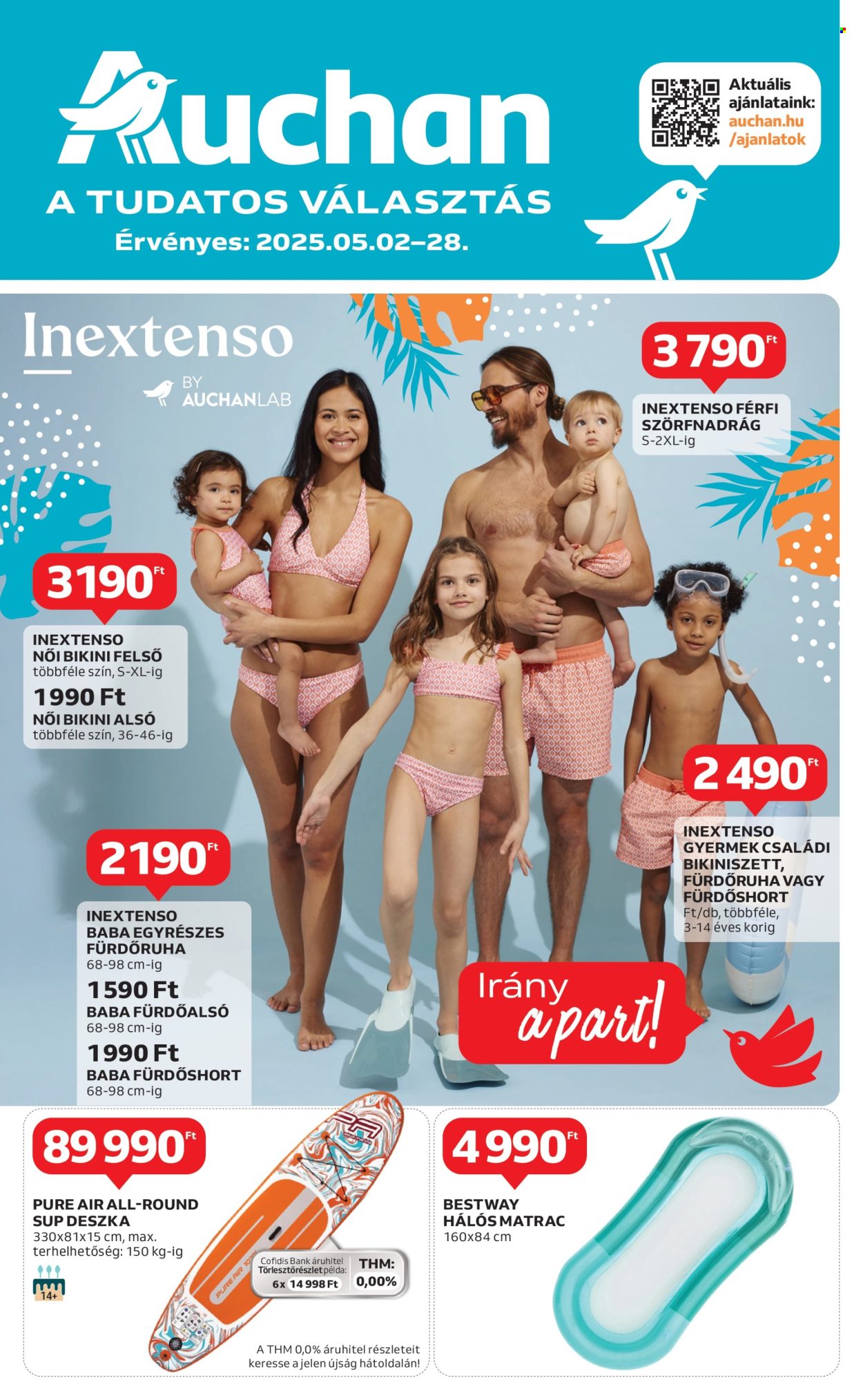 Auchan akciós újságok - 2025.05.02 - 2025.05.28. Oldal 1