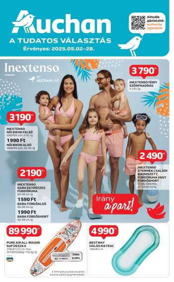 Újság Auchan - 2025.05.02 - 2025.05.28.