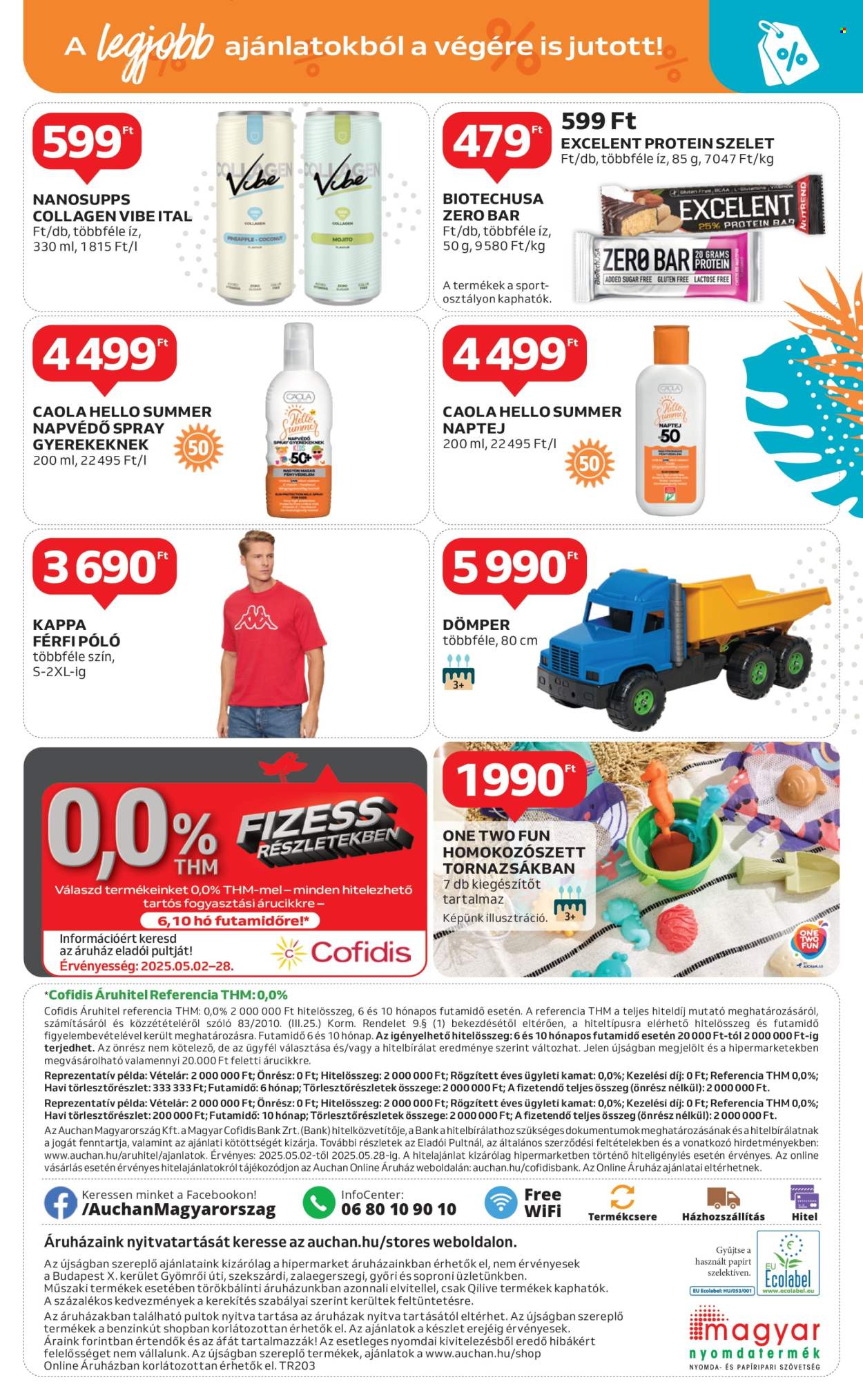Auchan akciós újságok - 2025.05.02 - 2025.05.28. Oldal 1