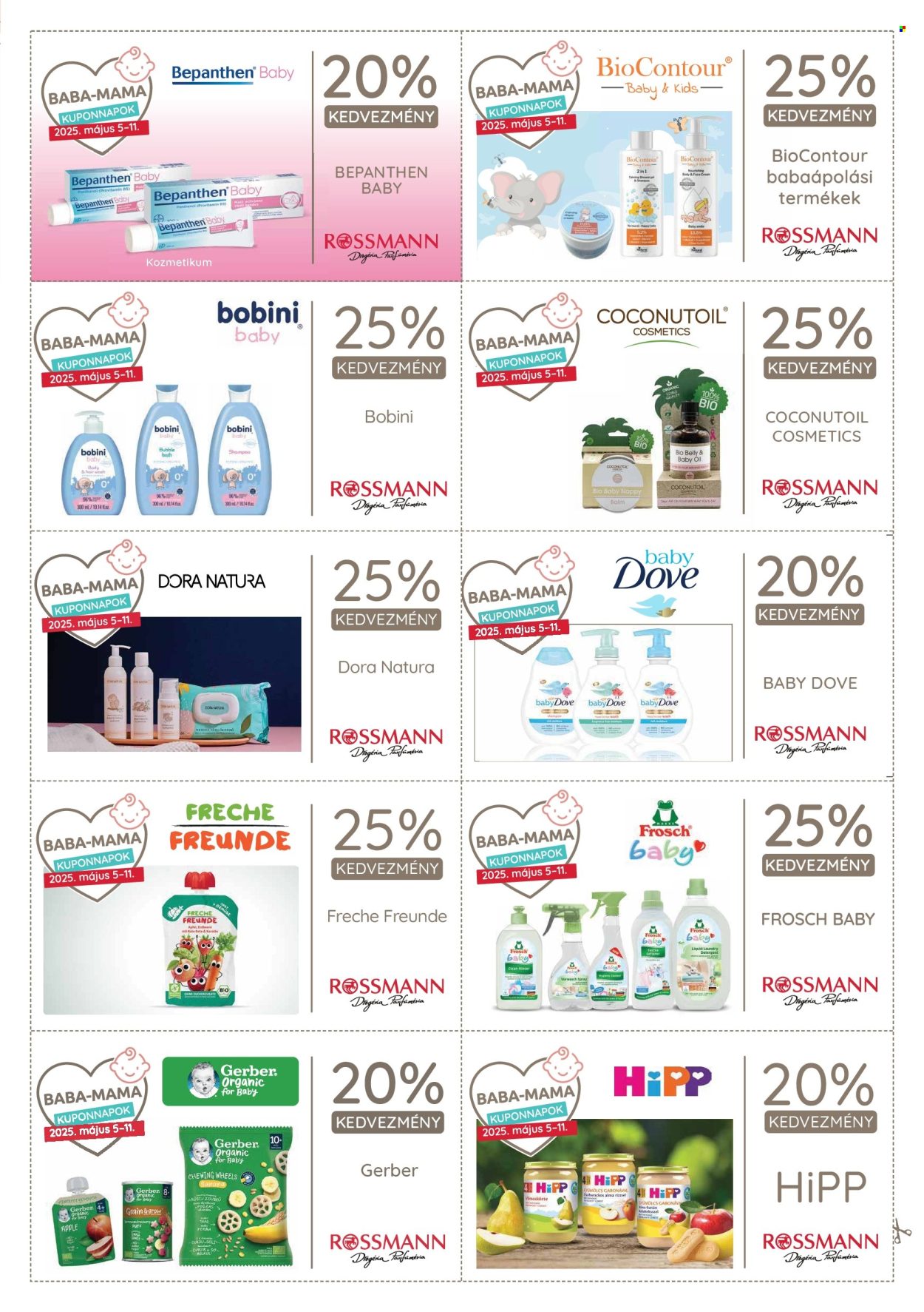 Rossmann akciós újságok - 2025.05.05 - 2025.05.11. Oldal 1