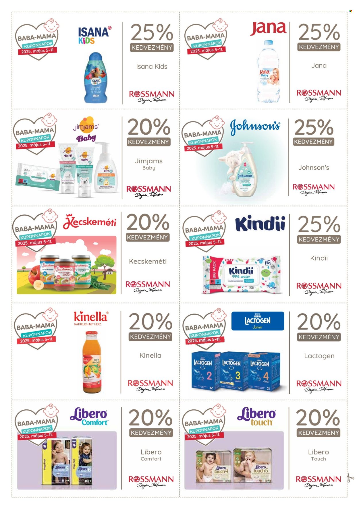 Rossmann akciós újságok - 2025.05.05 - 2025.05.11. Oldal 1