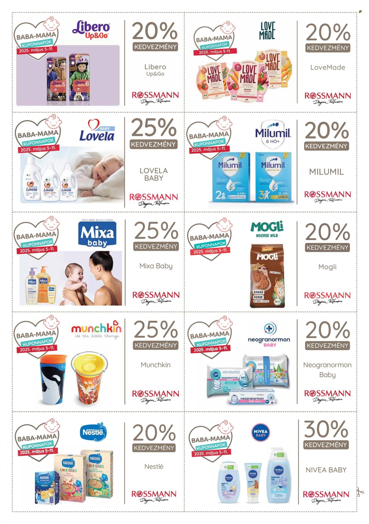 Rossmann akciós újságok - 2025.05.05 - 2025.05.11. Oldal 1
