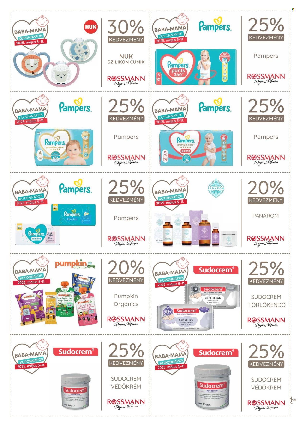 Rossmann akciós újságok - 2025.05.05 - 2025.05.11. Oldal 1