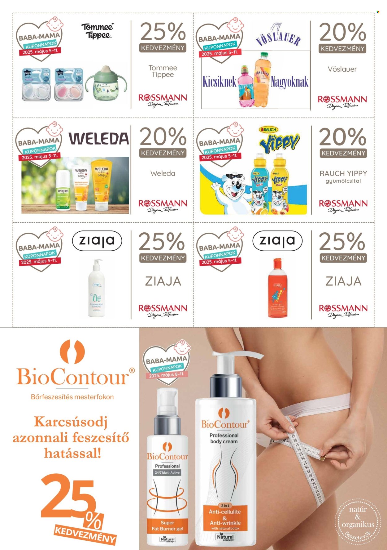 Rossmann akciós újságok - 2025.05.05 - 2025.05.11. Oldal 1