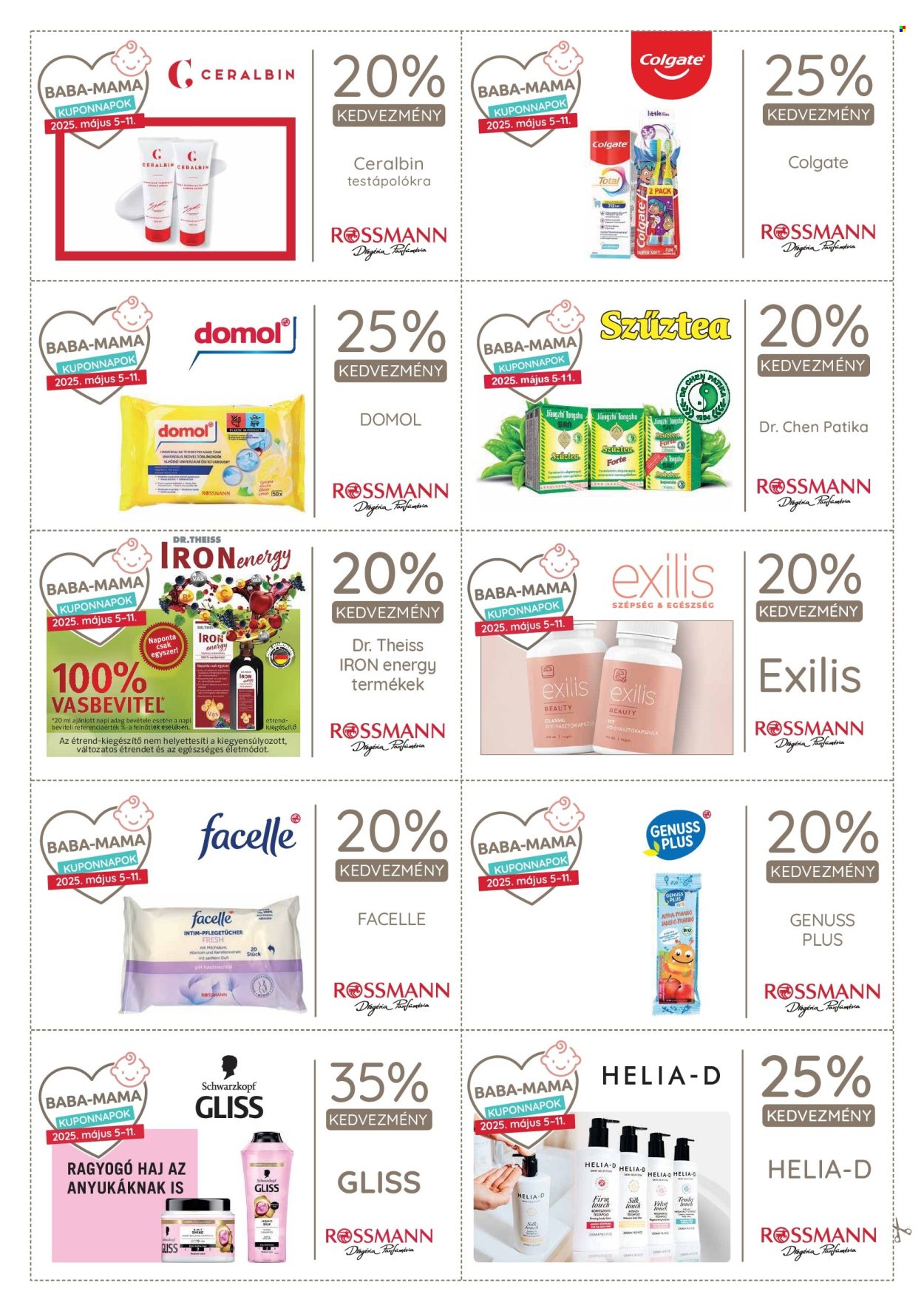 Rossmann akciós újságok - 2025.05.05 - 2025.05.11. Oldal 1