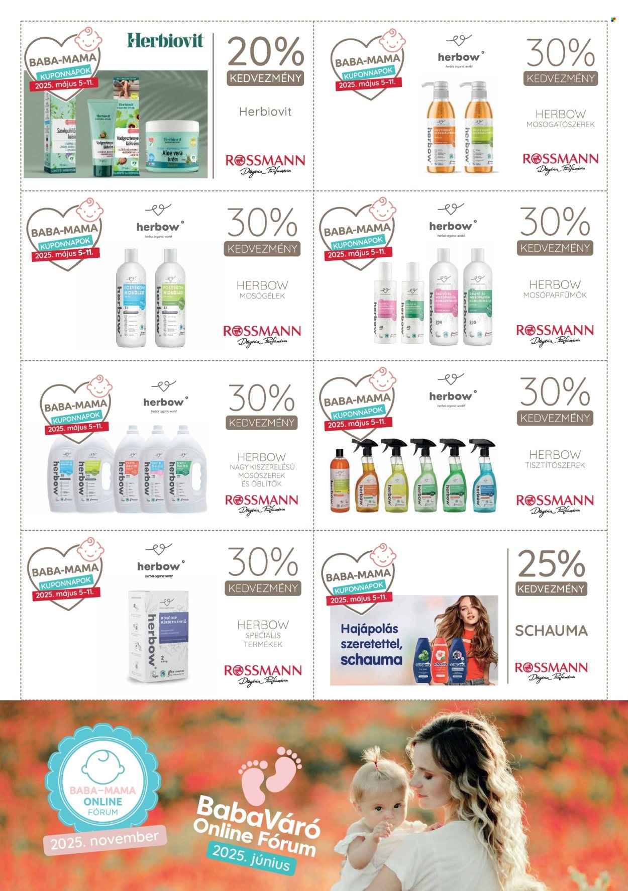 Rossmann akciós újságok - 2025.05.05 - 2025.05.11. Oldal 1