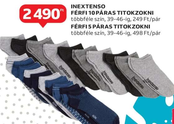 INEXTENSO FÉRFI 10 PÁRAS TITOKZOKNI