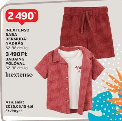 Inextenso Baba Bermuda-nadrág