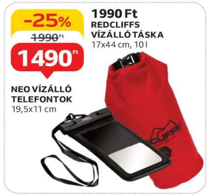 REDCLIFFS VÍZÁLLÓ TÁSKA