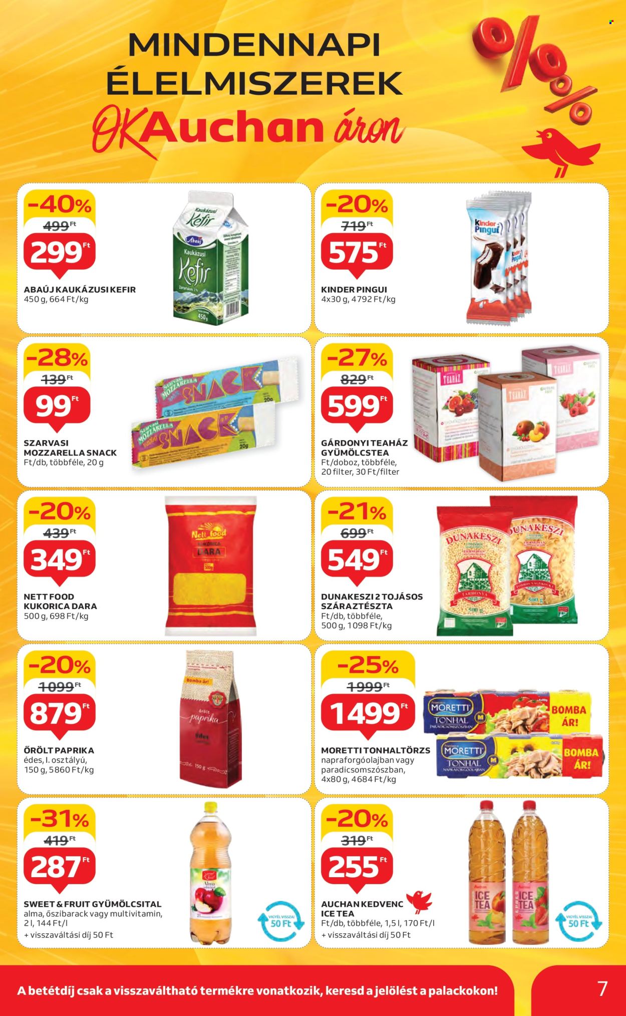 Auchan akciós újságok - 2025.05.08 - 2025.05.14. Oldal 1