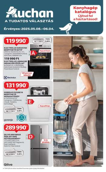 Újság Auchan - 2025.05.08 - 2025.06.04.