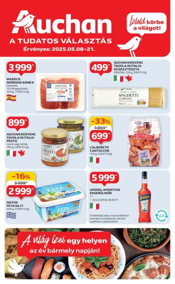 Újság Auchan - 2025.05.08 - 2025.05.21.