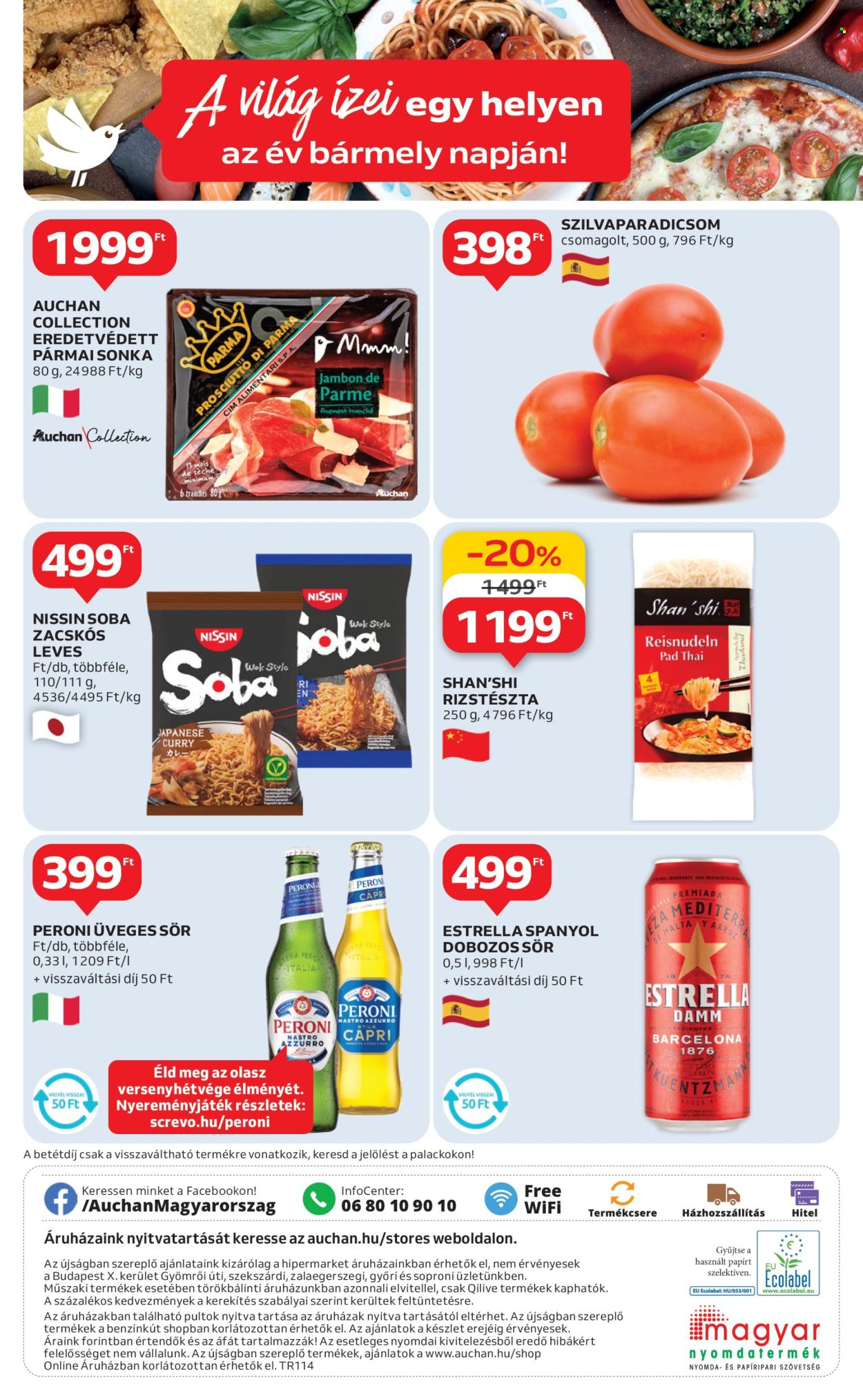 Auchan akciós újságok - 2025.05.08 - 2025.05.21. Oldal 1
