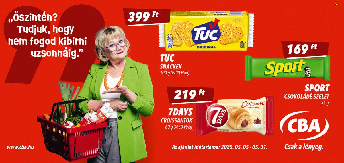 CBA akciós újságok - 2025.05.05 - 2025.05.31. Oldal 1