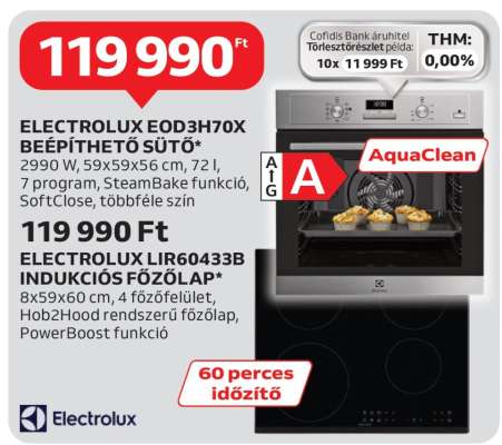 ELECTROLUX EOD3H70X BEÉPÍTHETŐ SÜTŐ