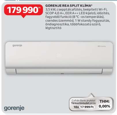 GORENJE REA SPLIT KLÍMA