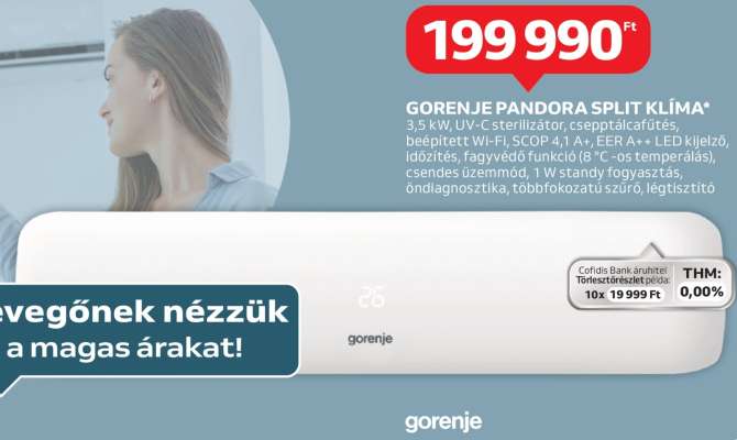 GORENJE PANDORA SPLIT KLÍMA