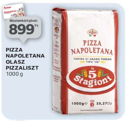 PIZZA NAPOLETANA OLASZ PIZZALISZT