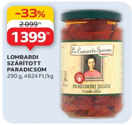 Lombardi Szárított Paradicsom