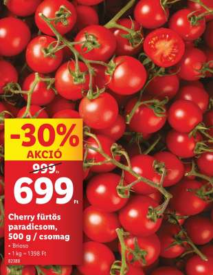 Cherry fürtös paradicsom