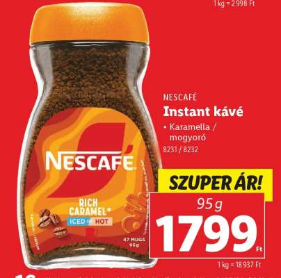 NESCAFÉ﻿﻿ Instant kávé*