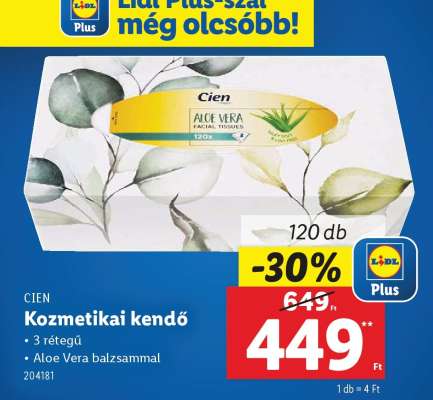 CIEN Kozmetikai kendő