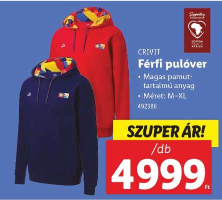 CRIVIT Férfi pulóver