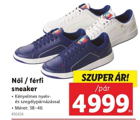 Női / férfi sneaker