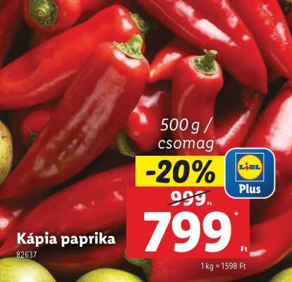 Kápia paprika