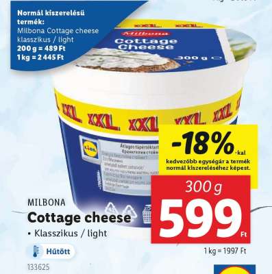 MILBONA Cottage cheese