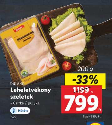 DULANO Leheletvékony szeletek