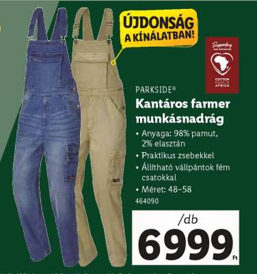 PARKSIDE® Kantaros farmer munkásnadrág