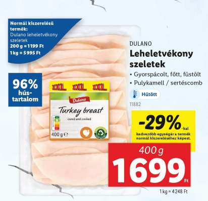 DULANO Leheletvékony szeletek