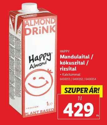 Happy Almond Drink