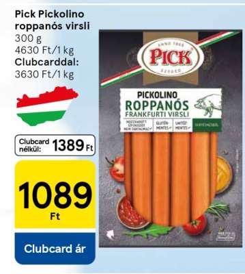 Pick Pickolino roppanós virsli