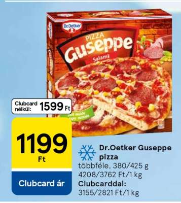 DR. OETKER Guseppe pizza
