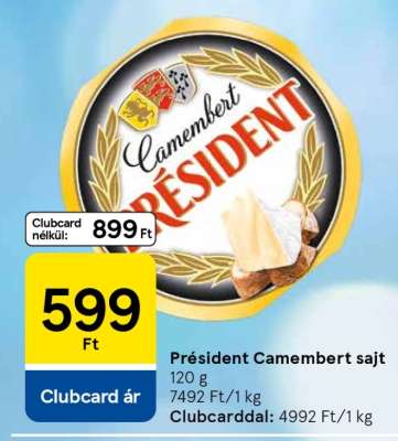 Président Camembert sajt