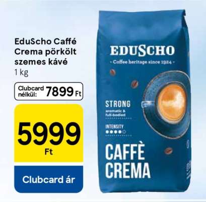 EduScho Caffé Crema pörkölt szemes kávé