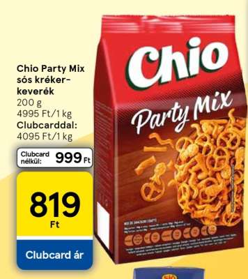 Chio Party Mix sós kréker-keverék