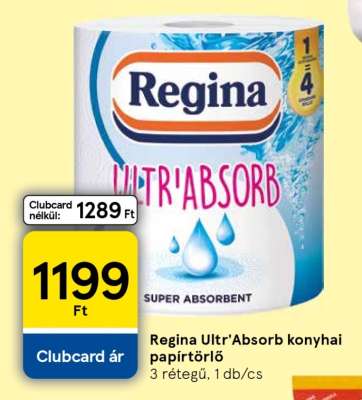 Regina Ultr'Absorb konyhai papírtörlő