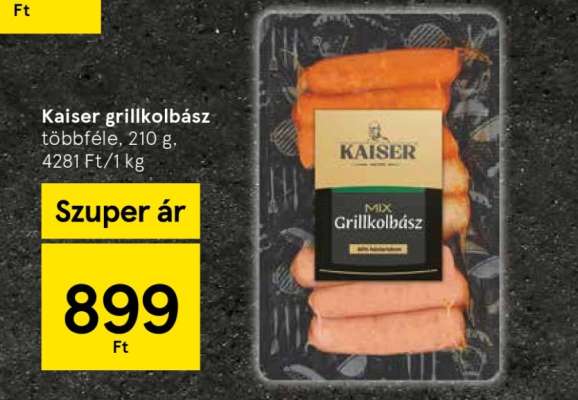 Kaiser grillkolbász