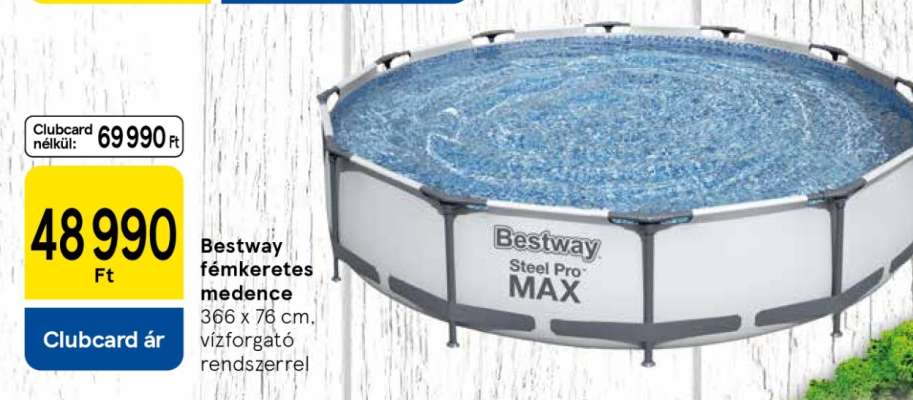 Bestway fémkeretes medence
